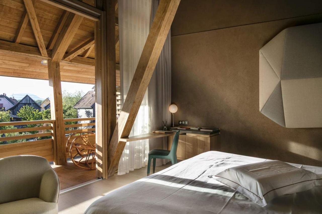 Hotel Des Berges, Restaurant Gastronomique & Spa イラウーゼルヌ エクステリア 写真